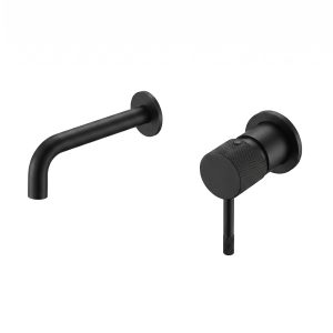 Monocomando Encastrar Lavatório Sym Preto
