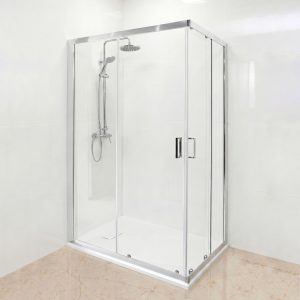 Cabine de Base Duche TM Square Vidro Liso