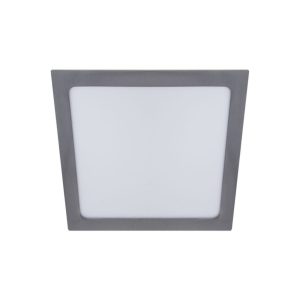 Painel Encastrar 24W Quadrado Niquel 6000K