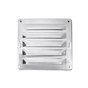 Ventilador PVC Cromado Persiana com Regulação