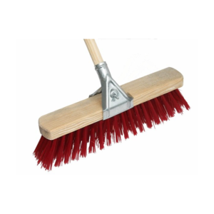 Escovão Nylon Duro 40Cm C/Garra e Cabo
