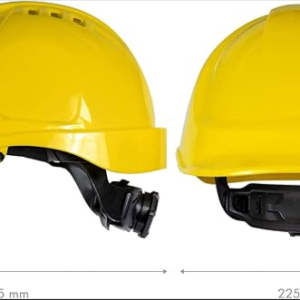 Capacete de Proteção Amarelo WERKU WK100400 – Segurança e Conforto
