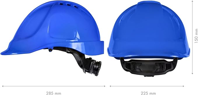 Capacete de Proteção Azul WERKU WK100410 – Segurança e Conforto Profissional - Image 2