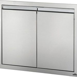 Portas duplas de embutir (76×61 cm)