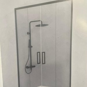 WE-06 PRETO – Resguardo de Chuveiro Frontal 160-165 PAULISANI